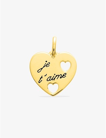 Pendentif cœur à message...
