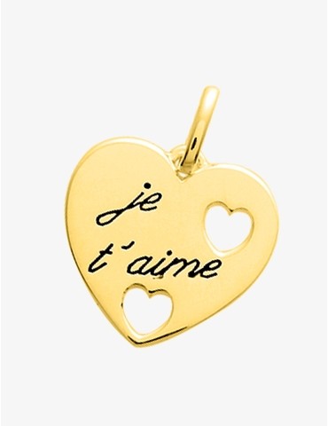 Pendentif cœur à message...