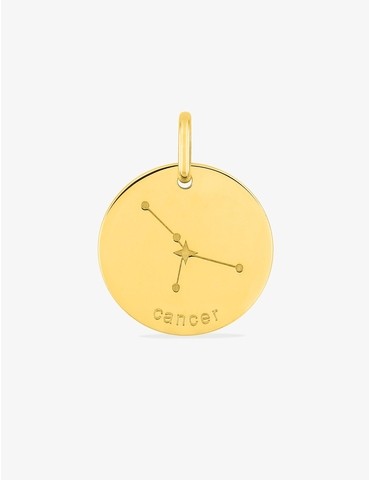 Pendentif cancer en or 375‰