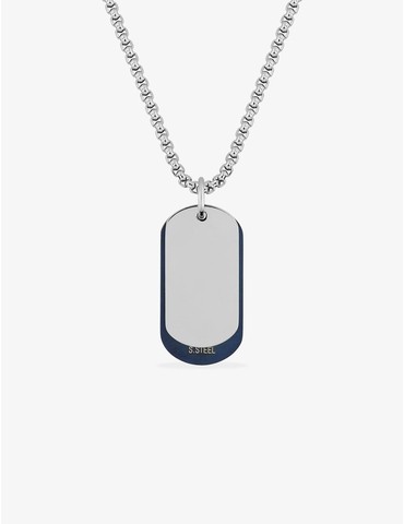 Collier chaîne forçat et...