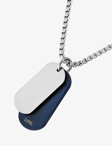 Collier chaîne forçat et...