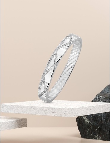 Bracelet jonc Argent 925‰...