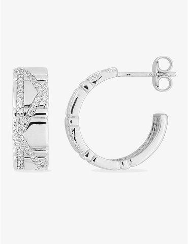 Demi-créoles Argent 925‰...