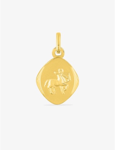 Pendentif zodiaque losange...