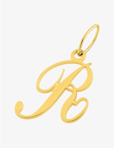 Pendentif lettre R écriture...