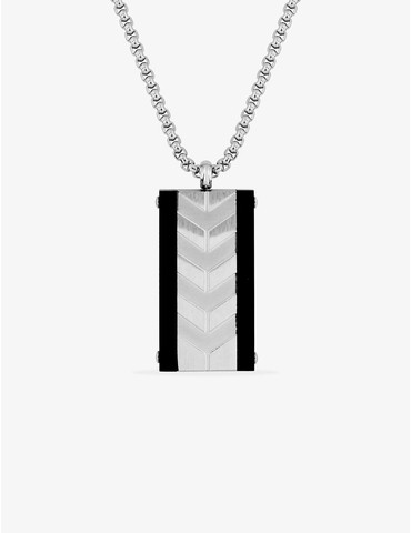 Collier chevrons acier