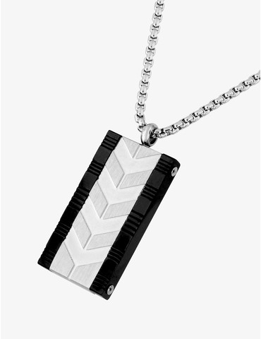 Collier chevrons acier