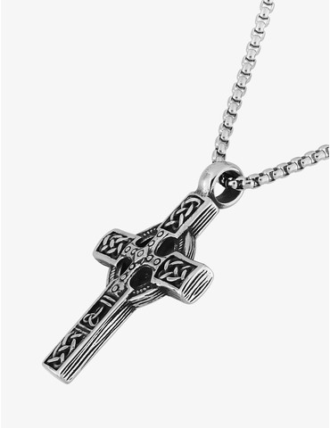Collier croix fantaisie...