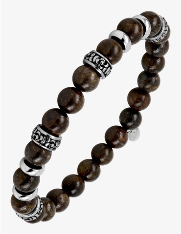 Bracelet élastique bronzite...
