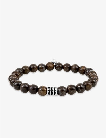 Bracelet élastique bronzite...
