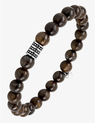 Bracelet élastique bronzite...