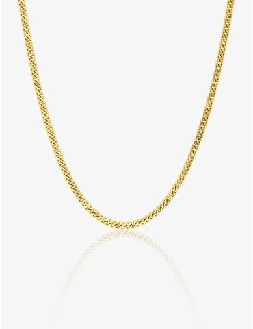 Chaine gourmette diamantée...