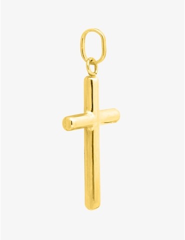 Pendentif croix en or jaune...