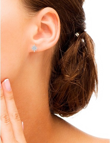 Boucles d'oreilles étoiles...
