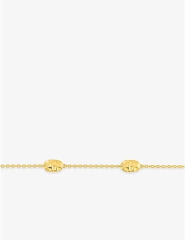 Bracelet en plaqué or,...