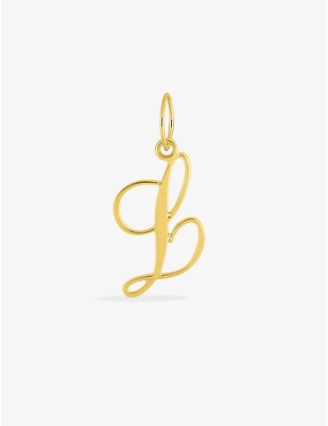 Pendentif lettre L en...