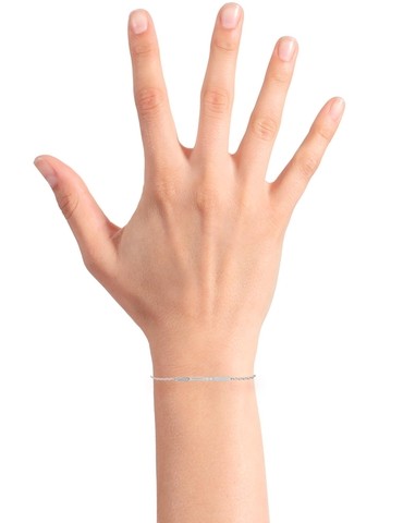 Bracelet en argent 925 ‰...