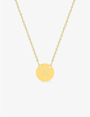 Collier plaqué or avec...