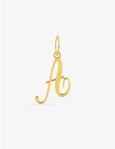 Pendentif lettre A écriture...