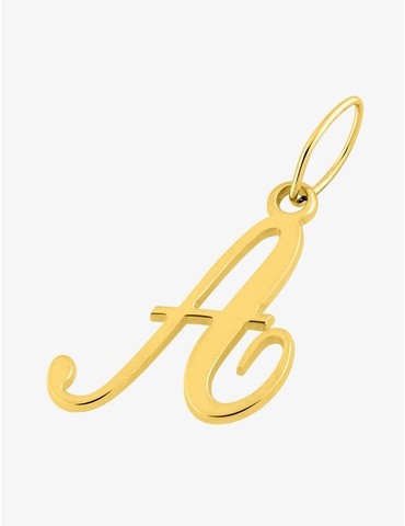 Pendentif lettre A écriture...