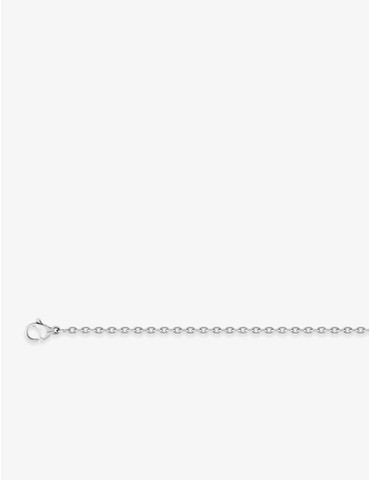 Collier chaine acier gris...