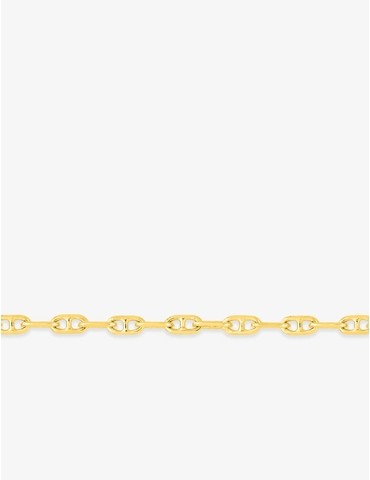 Chaine maille marine en or...