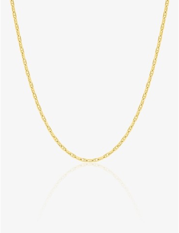 Chaine maille marine en or...