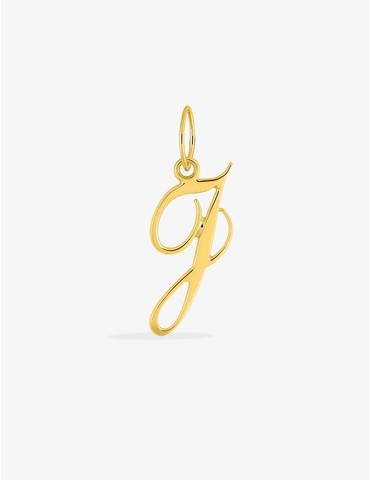 Pendentif lettre J en...
