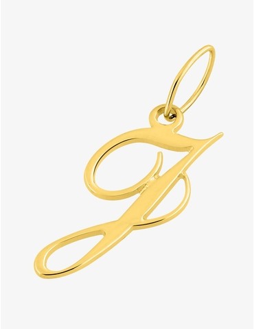 Pendentif lettre J en...