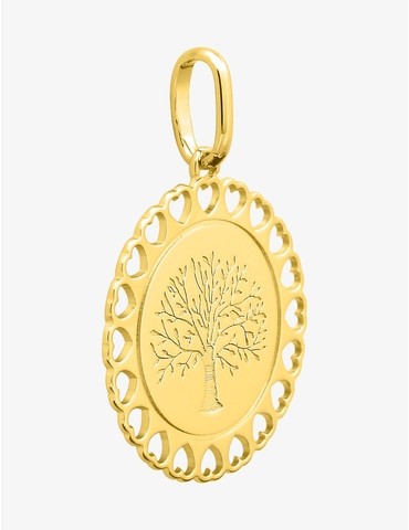 Pendentif en plaqué or...