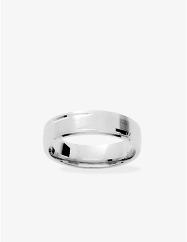 Alliance or 750 ‰ blanc 5 mm