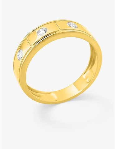 Bague diamants synthétiques...