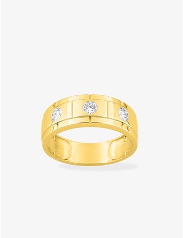 Bague diamants synthétiques...