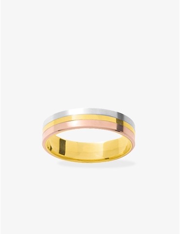 Bague alliance fantaisie en...