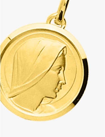 Médaille détail vierge en...