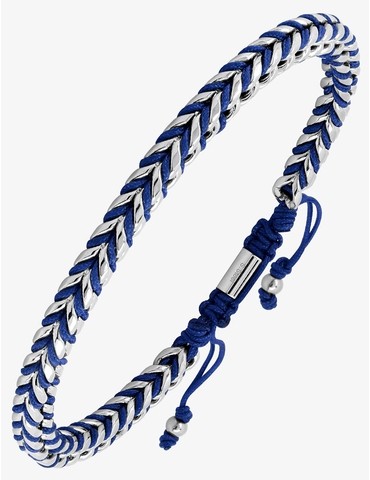 Bracelet cordon bleu et...