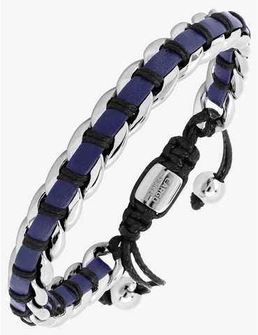 Bracelet en acier gris,...