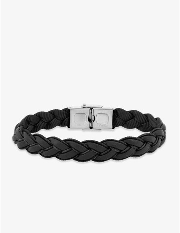 Bracelet cordon noir et...