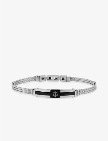 Bracelet rigide acier avec...