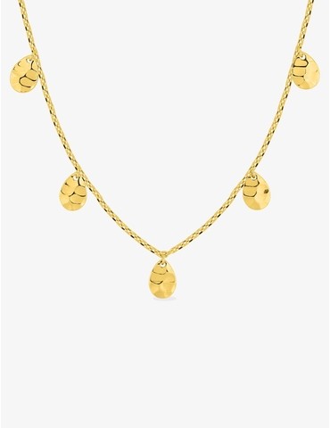 Collier plaqué or jaune 42...