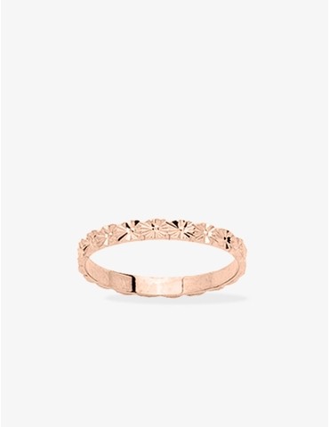 Bague alliance en or rose...