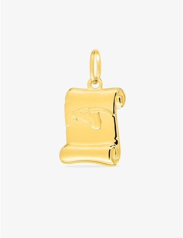 Pendentif plaqué or...