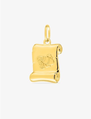 Pendentif plaqué or...