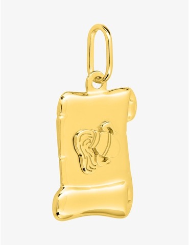 Pendentif plaqué or...