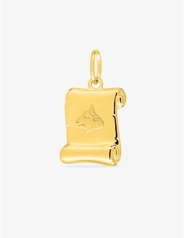 Pendentif plaqué or...
