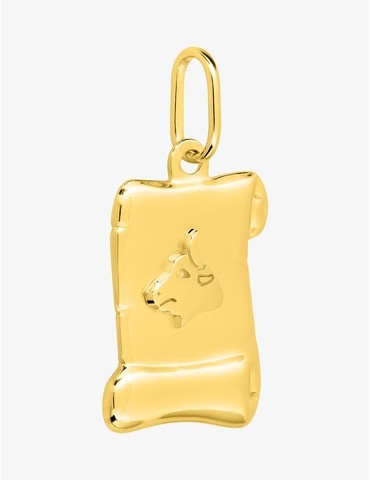 Pendentif plaqué or...