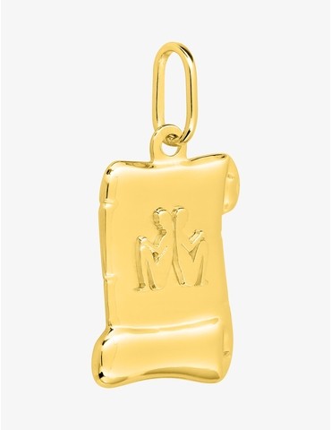 Pendentif plaqué or...