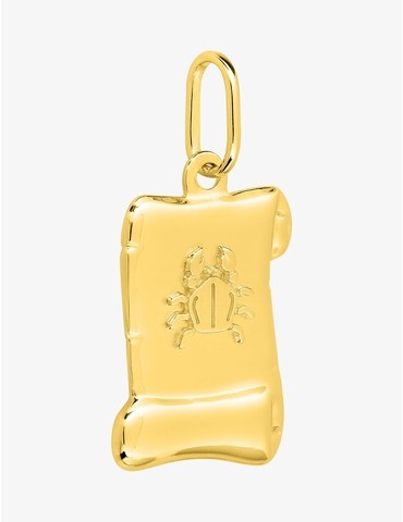 Pendentif plaqué or...