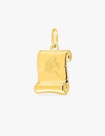 Pendentif plaqué or...