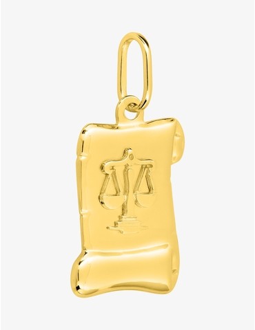 Pendentif plaqué or...